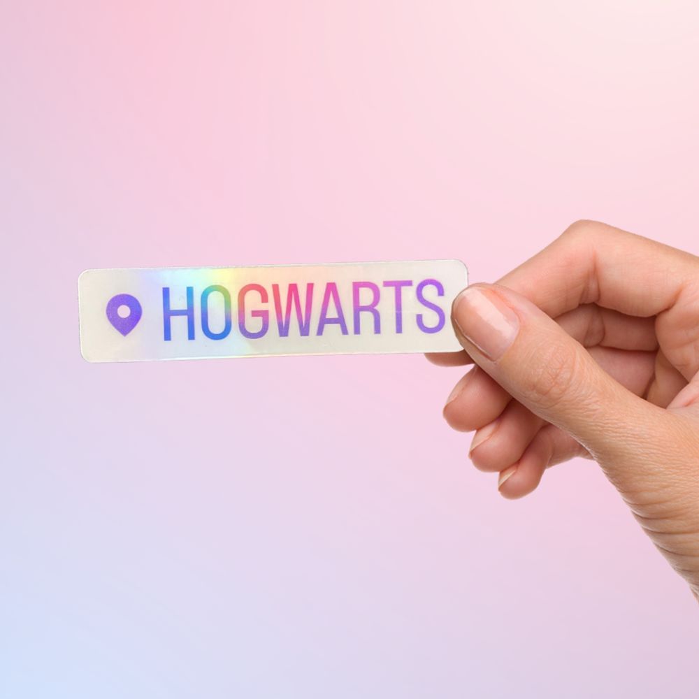 Bookish Queen Wizarding World Stickers Hogwarts Location Tag
