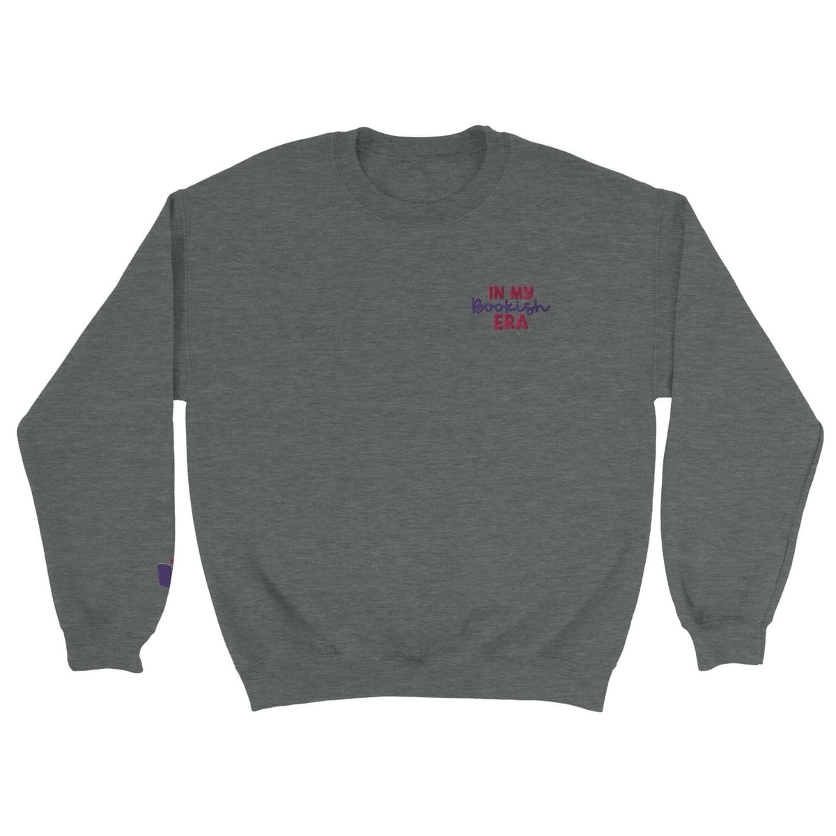 Bookish Queen Sweatshirt In my Bookish Era Embroidered Sweater