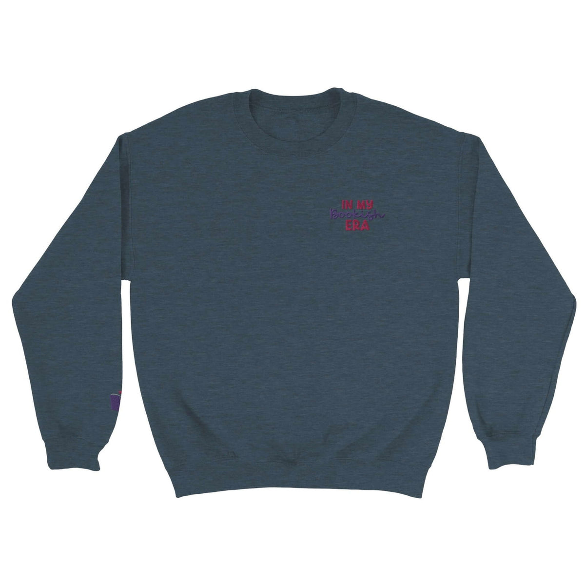 Bookish Queen Sweatshirt DarkGrey / S In my Bookish Era Embroidered Sweater