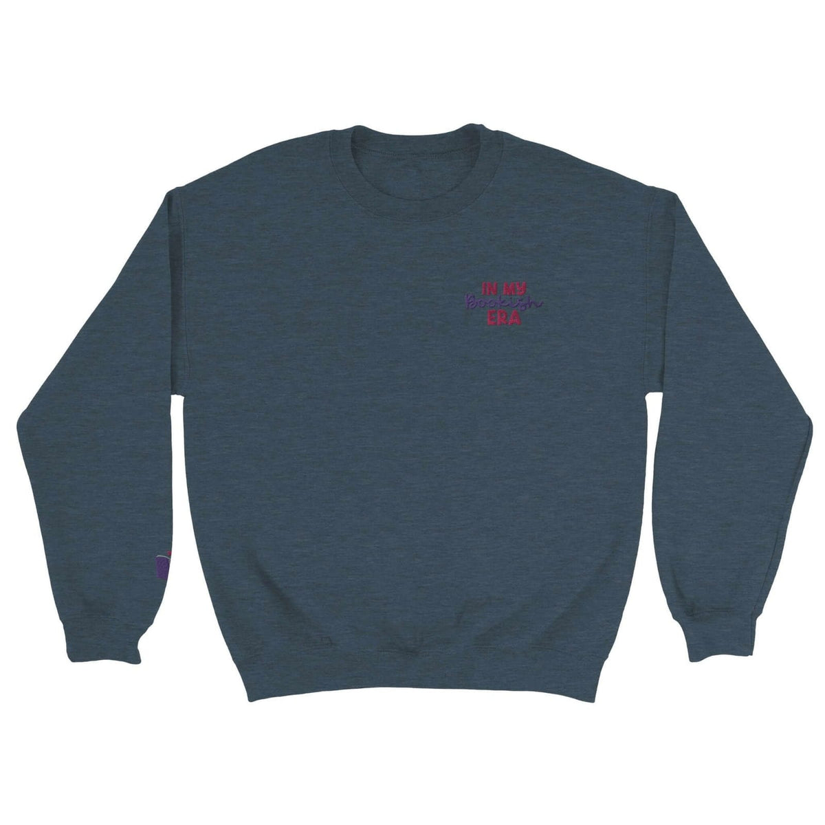 Bookish Queen Sweatshirt DarkGrey / S In my Bookish Era Embroidered Sweater