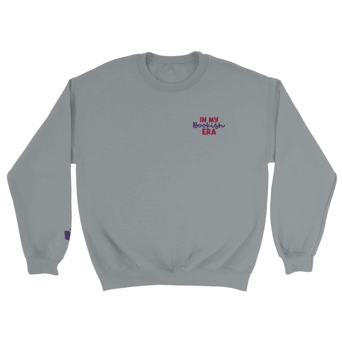 Bookish Queen Sweatshirt DimGrey / S In my Bookish Era Embroidered Sweater