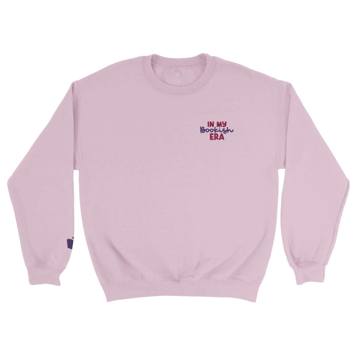 Bookish Queen Sweatshirt LightPink / S In my Bookish Era Embroidered Sweater