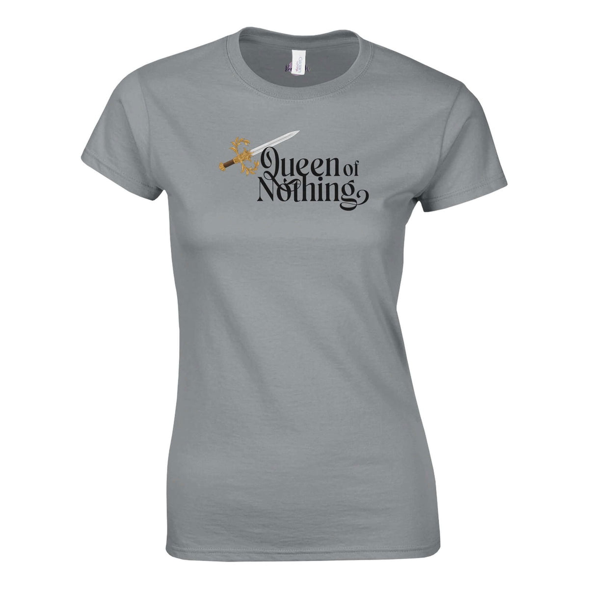 Bookish Queen T-Shirt Grey / S Jude T-Shirt - Cruel Prince Exclusive Hannah Collab