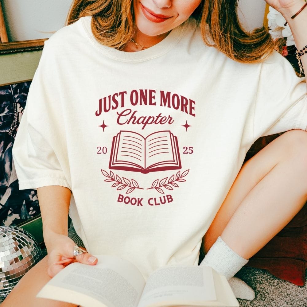 Maglietta Donna Manica Corta 'One More Chapter' | Lettura E Insegnanti