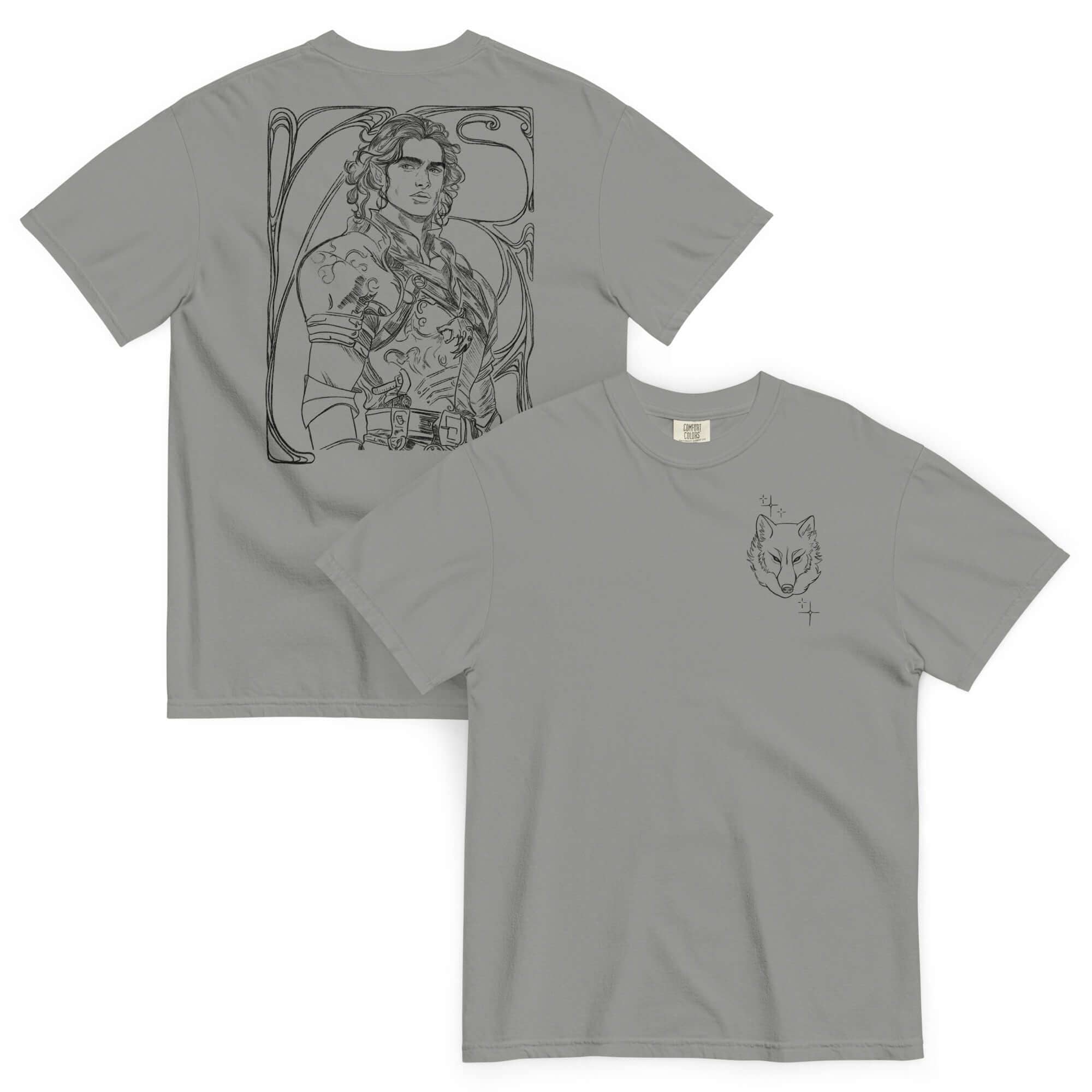 Bookish Queen T-Shirt Grey / S Kingfisher T-Shirt – Quicksilver Exclusive Artist Collab @bubblebabyro