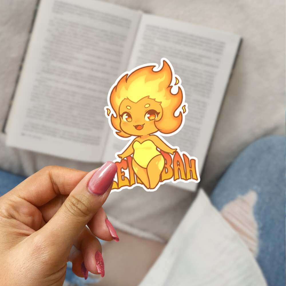 Cute Lehabah sticker from Crescent City – officially licensed SJM merch