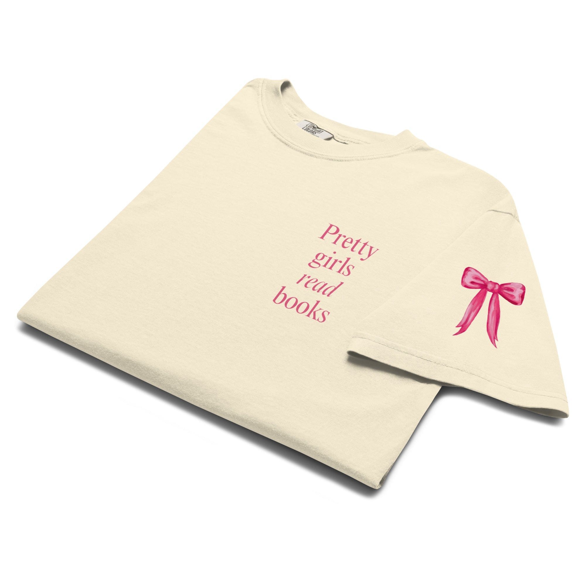 Bookish Queen T-Shirt Pretty Girls Read Books T-Shirt - Exclusive Josie Art Collab