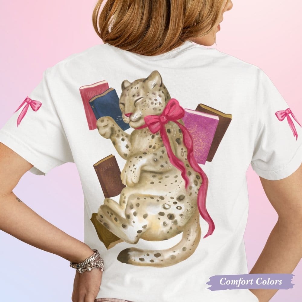 Bookish Queen T-Shirt Pretty Girls Read Books T-Shirt - Exclusive Josie Art Collab