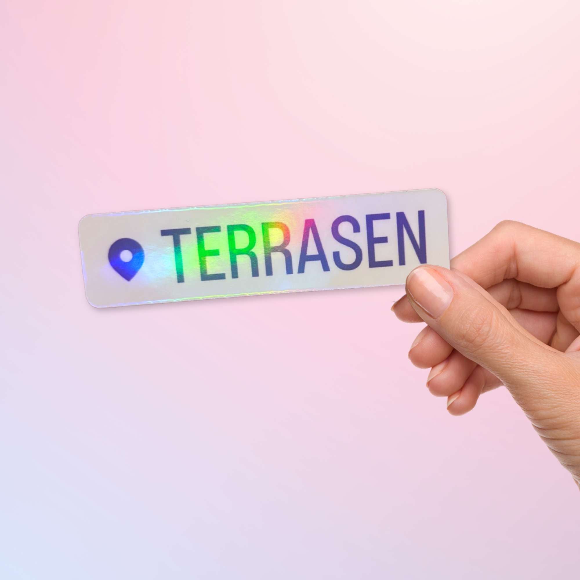 Terrasen location tag sticker for Throne of Glass fans