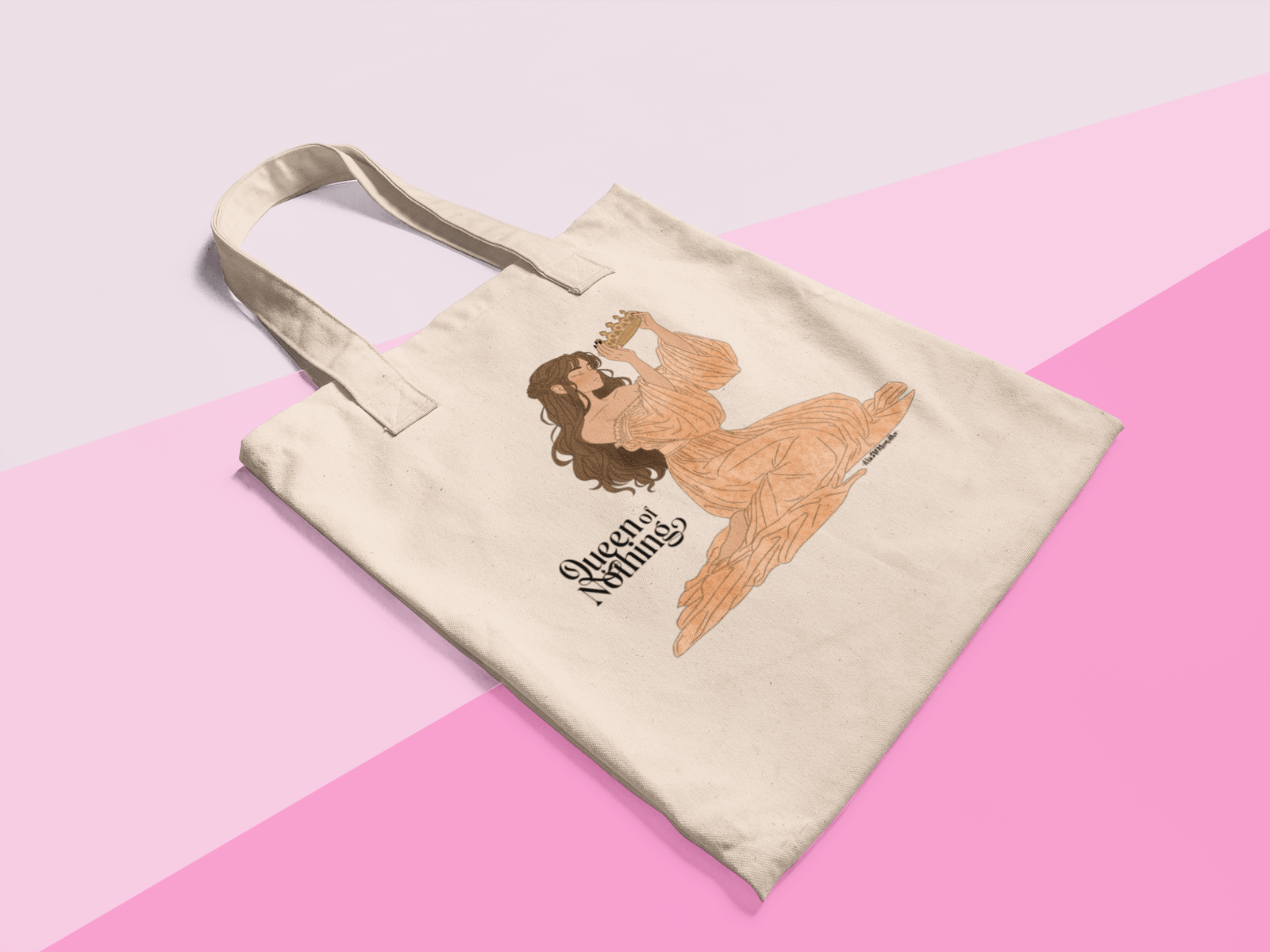 Bookish Queen Tote Bags The Cruel Prince Tote - Exclusive Hannah Collab