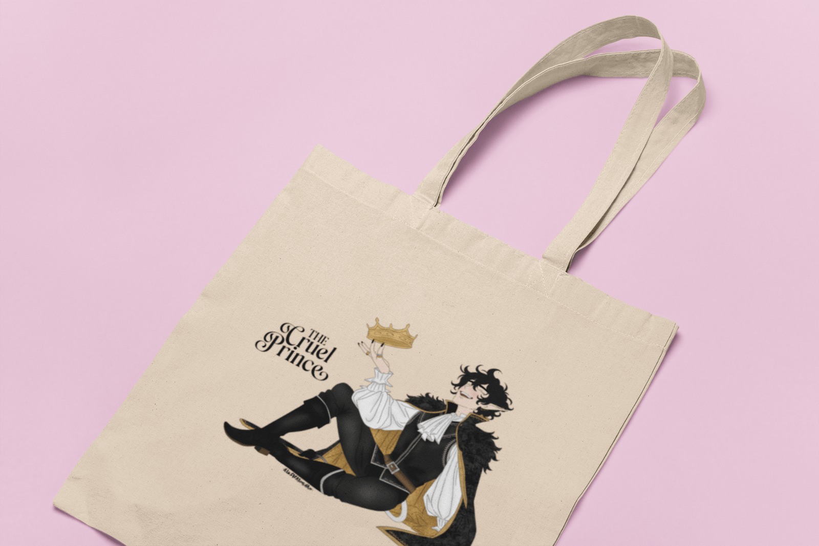 Bookish Queen Tote Bags The Cruel Prince Tote - Exclusive Hannah Collab