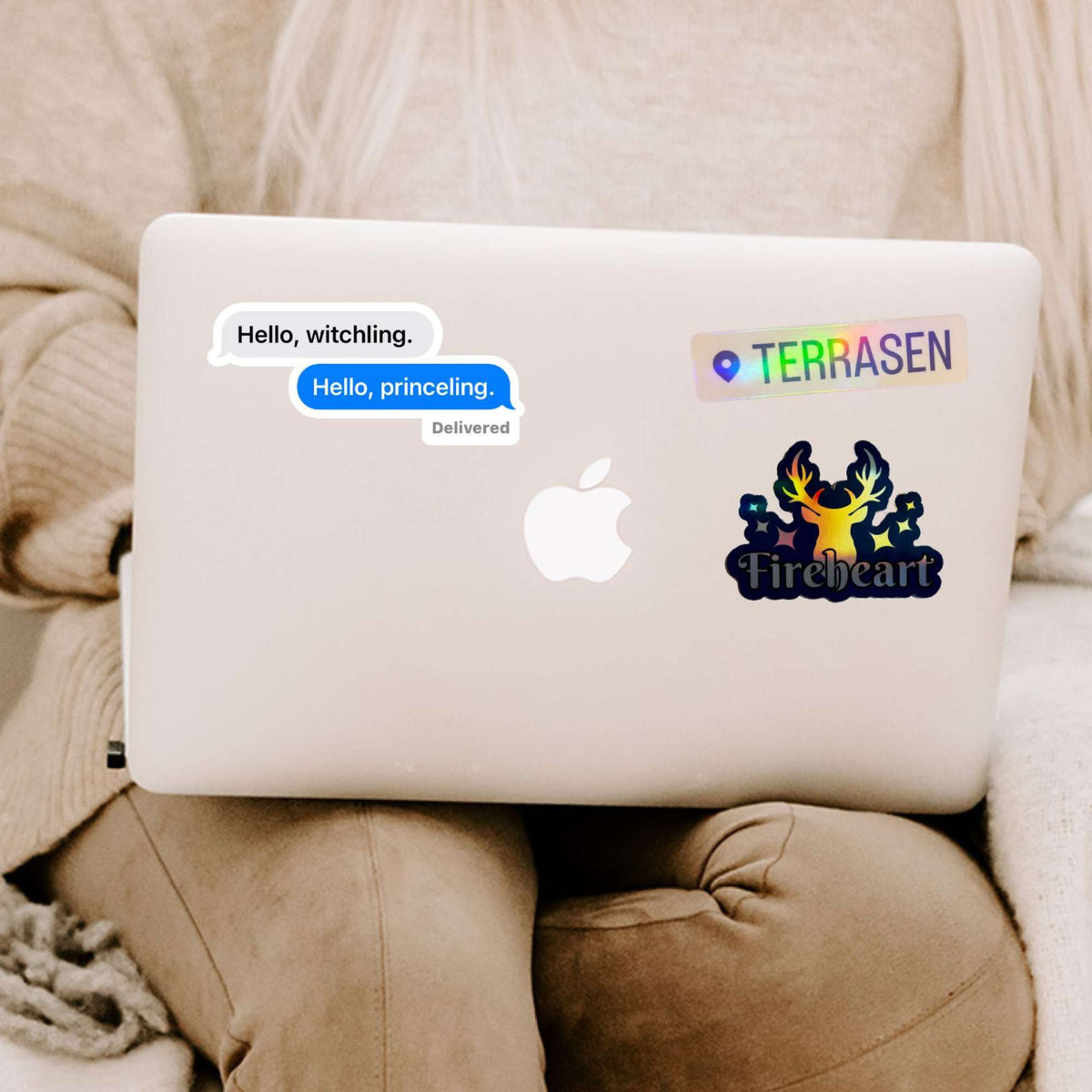 Bookish Queen Throne of Glass Stickers Throne of Glass Sticker Fireheart Lord of the North