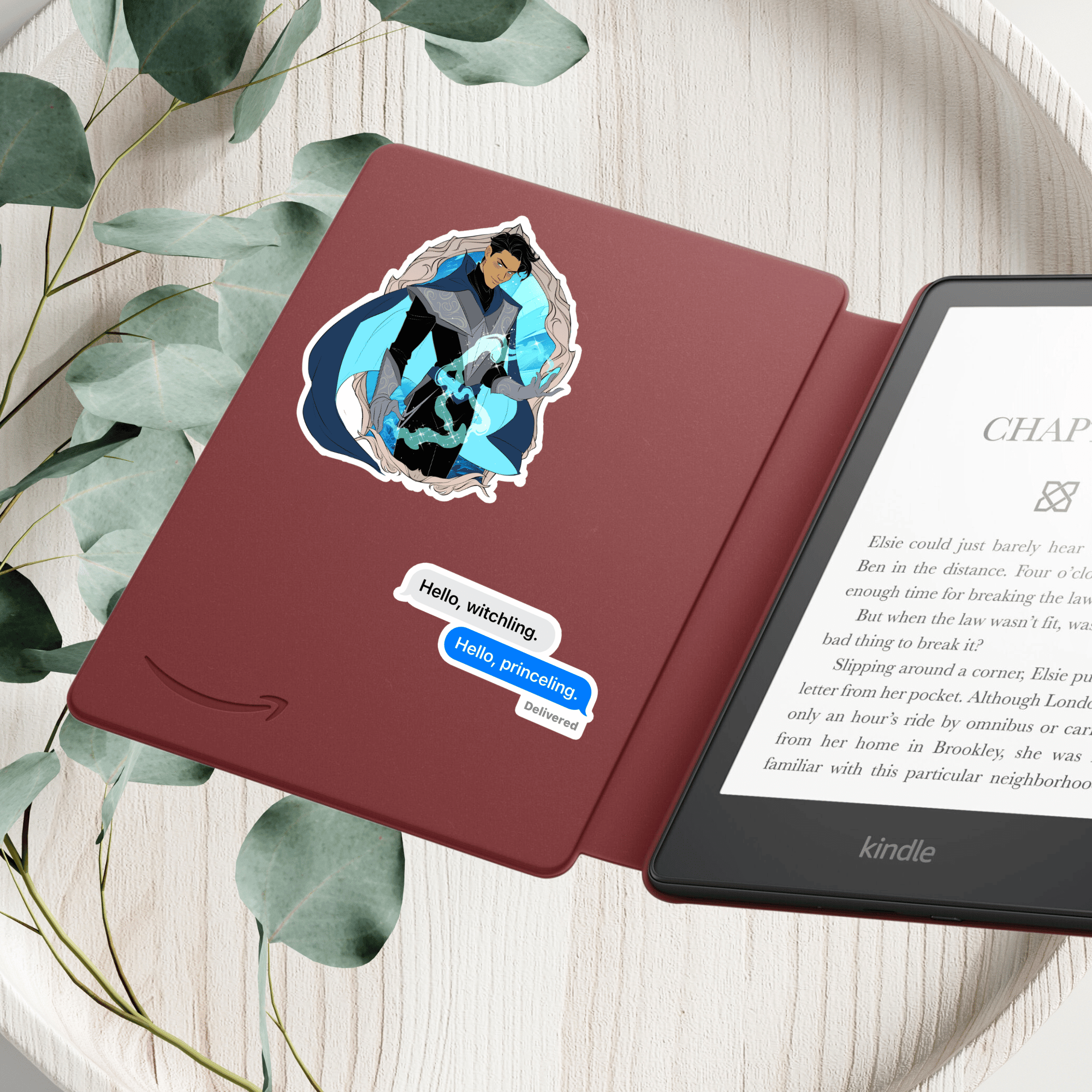 Bookish Queen Throne of Glass Stickers Dorian Throne of Glass Stickers - Exclusive @drea.d.art Collab