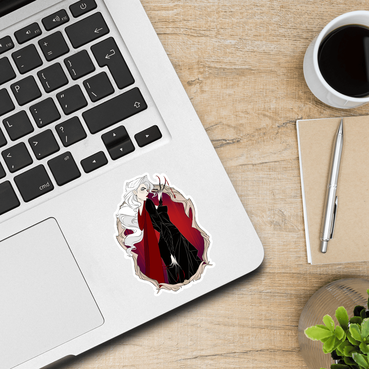 Bookish Queen Throne of Glass Stickers Manon Throne of Glass Stickers - Exclusive @drea.d.art Collab