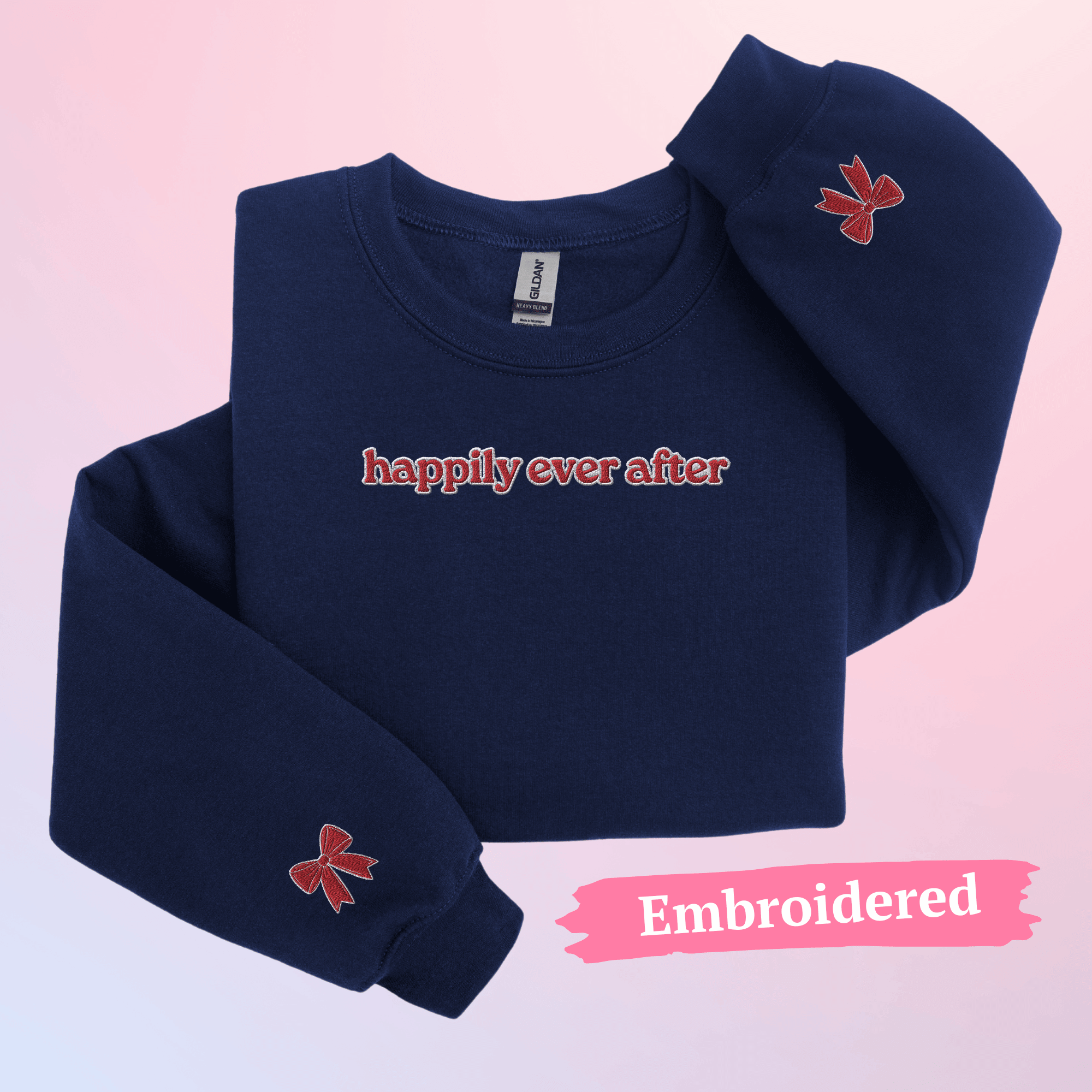 Happily Ever After sweatshirt for romance book lovers