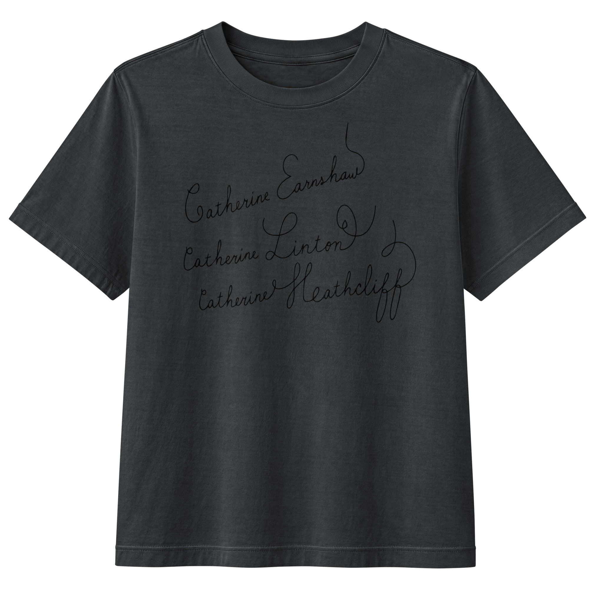 Bookish Queen Washed Black / S Wuthering Names