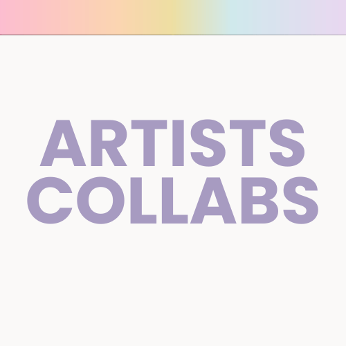 artist collab collection banner