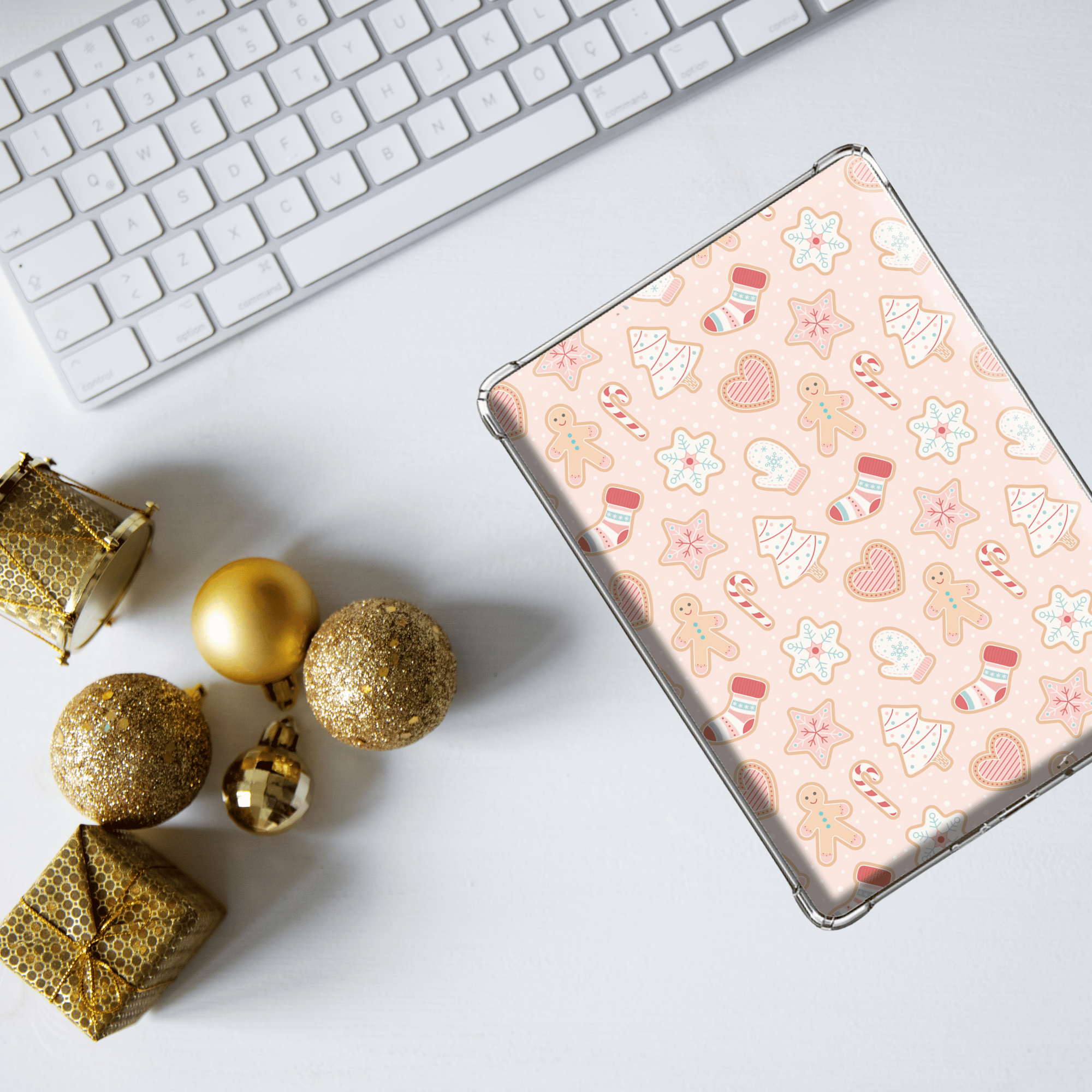 Christmas Kindle Insert for Clear Case Festive Printable E-reader Insert Holiday Season Digital Insert Clear Cover DIY Kindle Decor Bookish