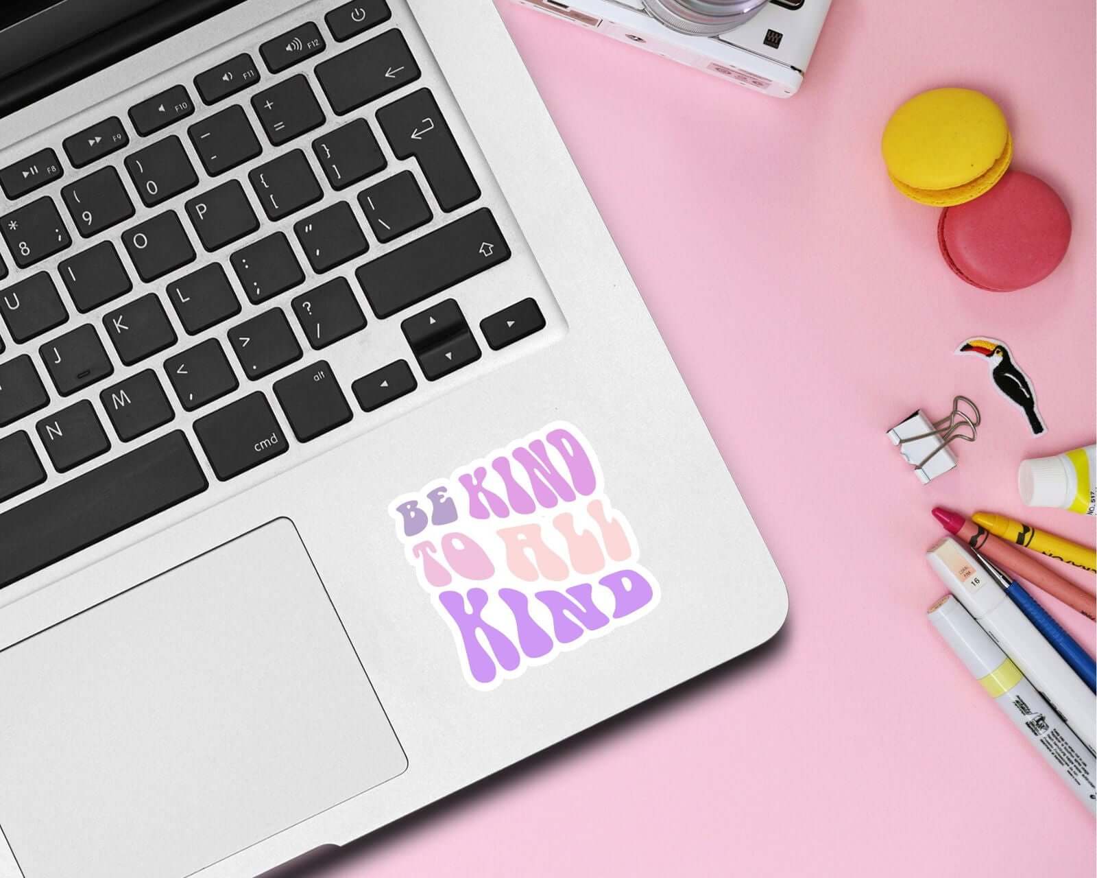 Be Kind to All Kind Sticker Bookish Fandom Merch