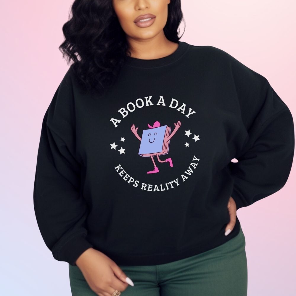 sweatshirt for book lover mental health
