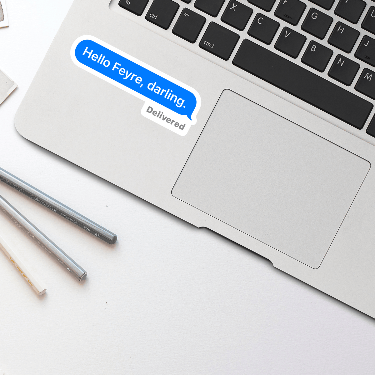 My Store Acotar Stickers ACOTAR Sticker Rhysand Quote - Feyre Darling Chat