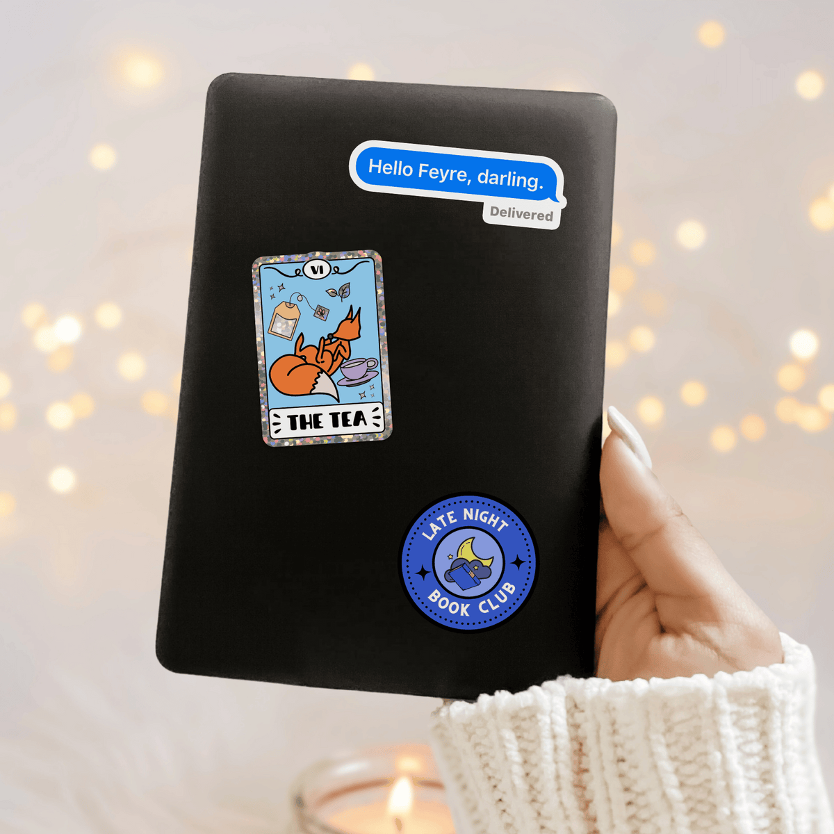 My Store Acotar Stickers ACOTAR Sticker Rhysand Quote - Feyre Darling Chat