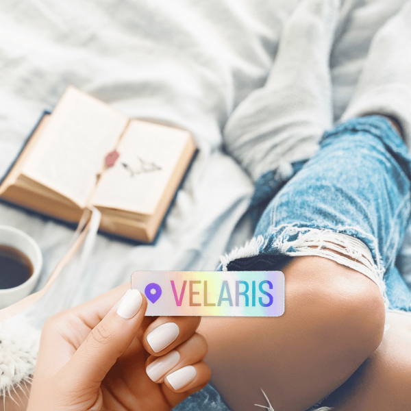 Bookish Queen Acotar Stickers ACOTAR Sticker - Velaris Location Tag
