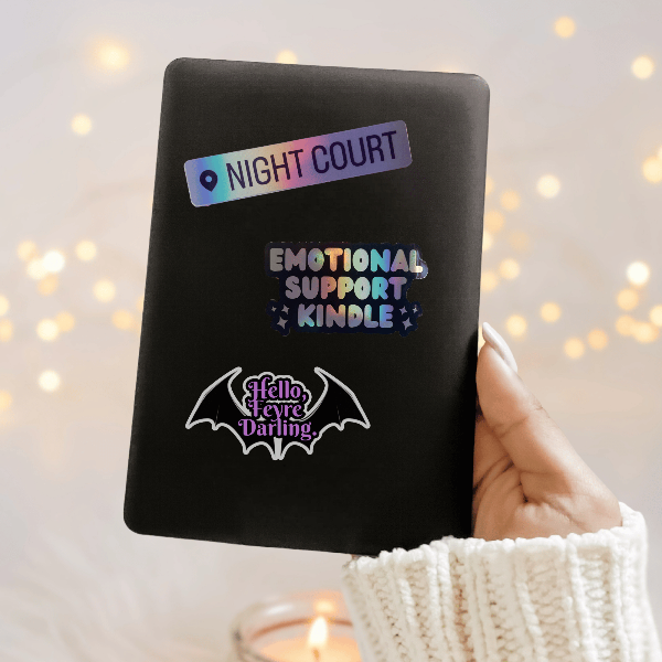 Bookish Queen Acotar Stickers ACOTAR Stickers - Night Court Location Tag
