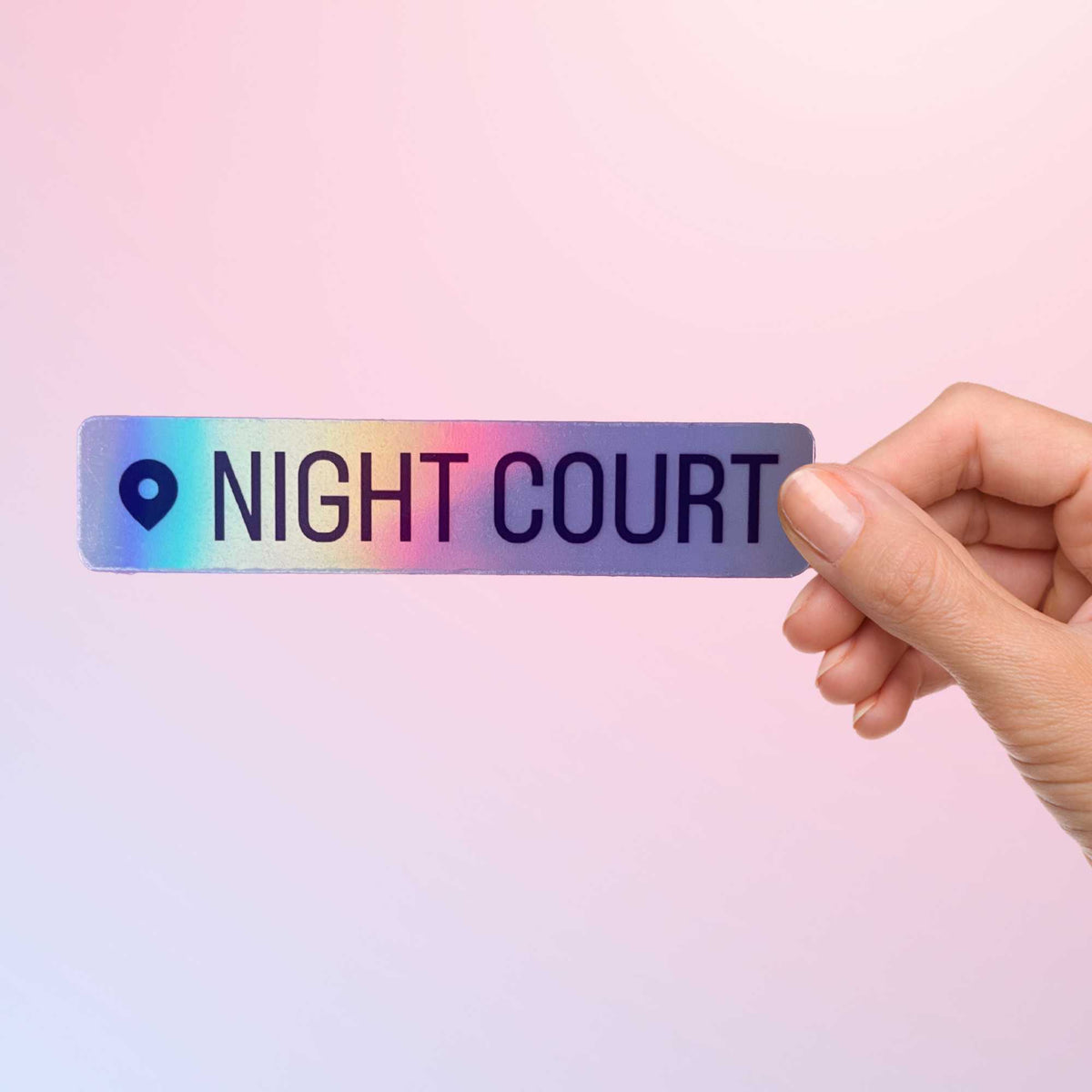 Bookish Queen Acotar Stickers ACOTAR Stickers - Night Court Location Tag