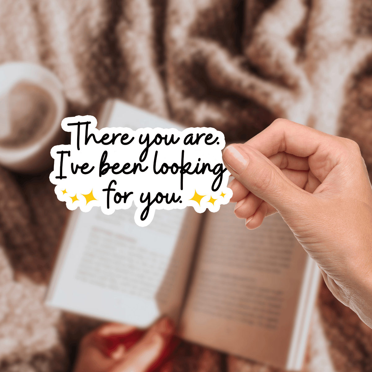 My Store Acotar Stickers ACOTAR Stickers Rhysand Quote - There you are