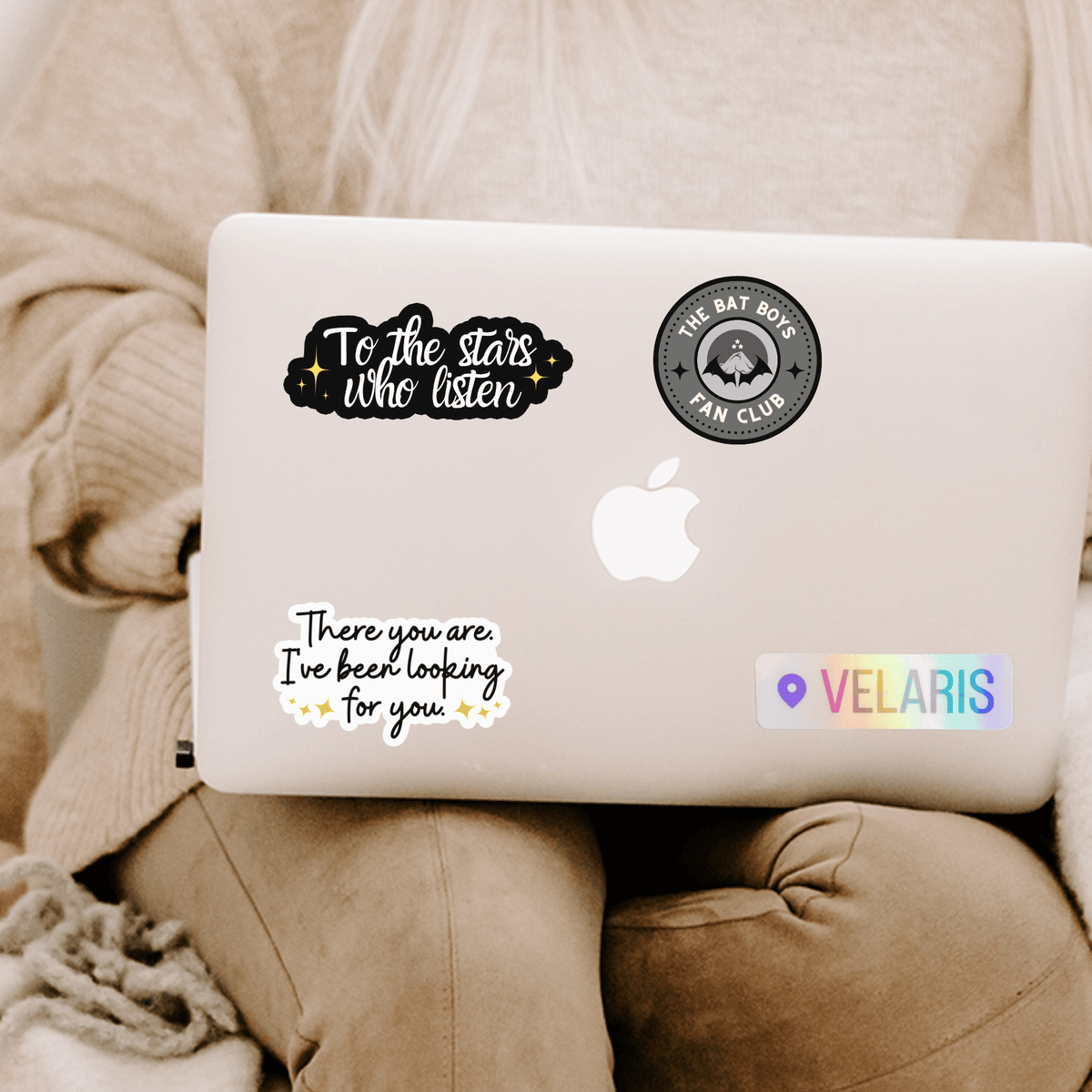 My Store Acotar Stickers ACOTAR Stickers Rhysand Quote - There you are