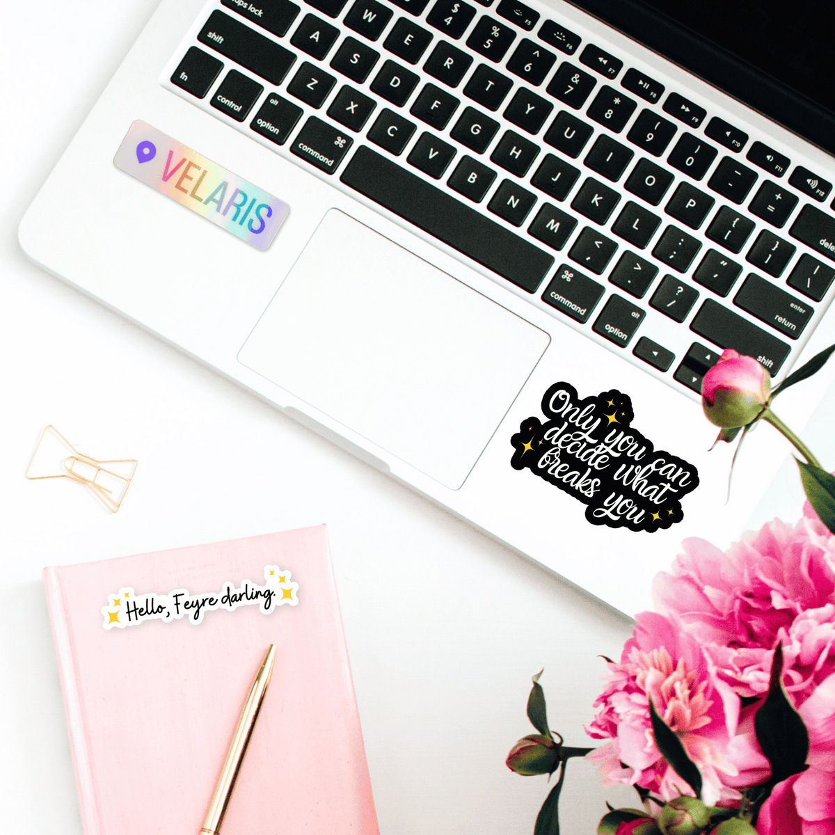 Bookish Queen Acotar Stickers ACOTAR Stickers - Suriel Quote