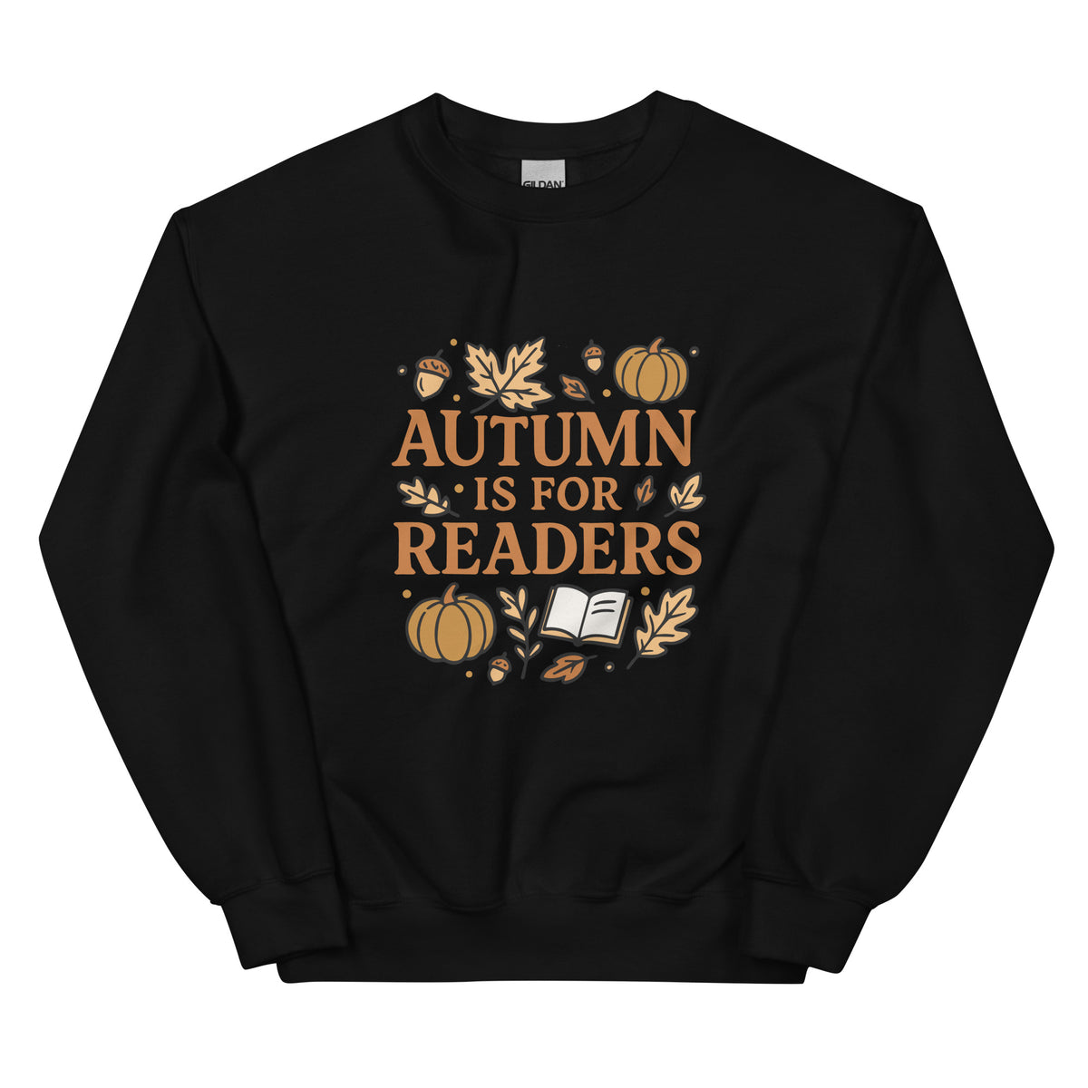 Bookish Queen Sweatshirt Black / S Autumn is for Readers Sweatshirt