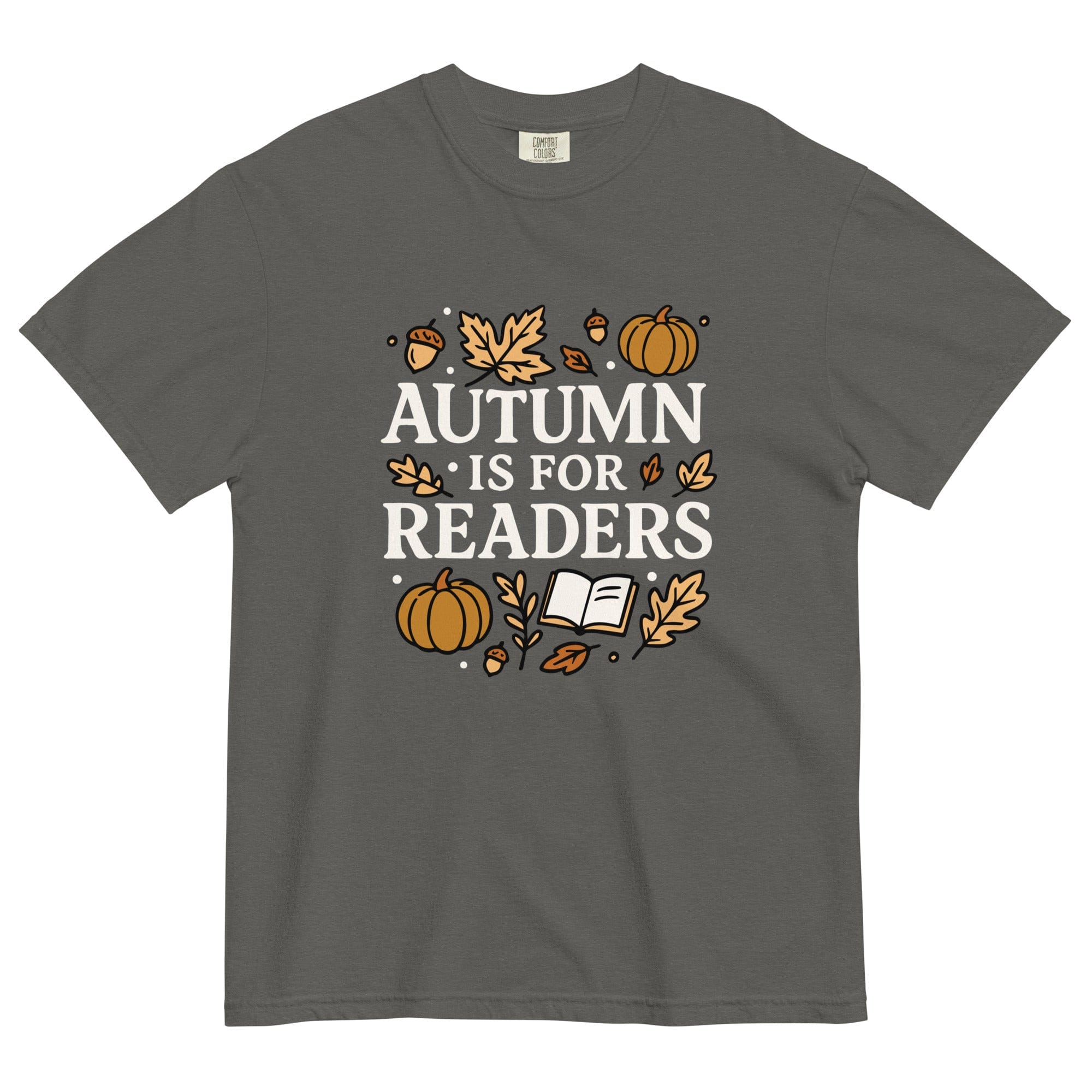 Bookish Queen T-Shirt DarkGrey / S Autumn is for Readers T-Shirt Fall Season