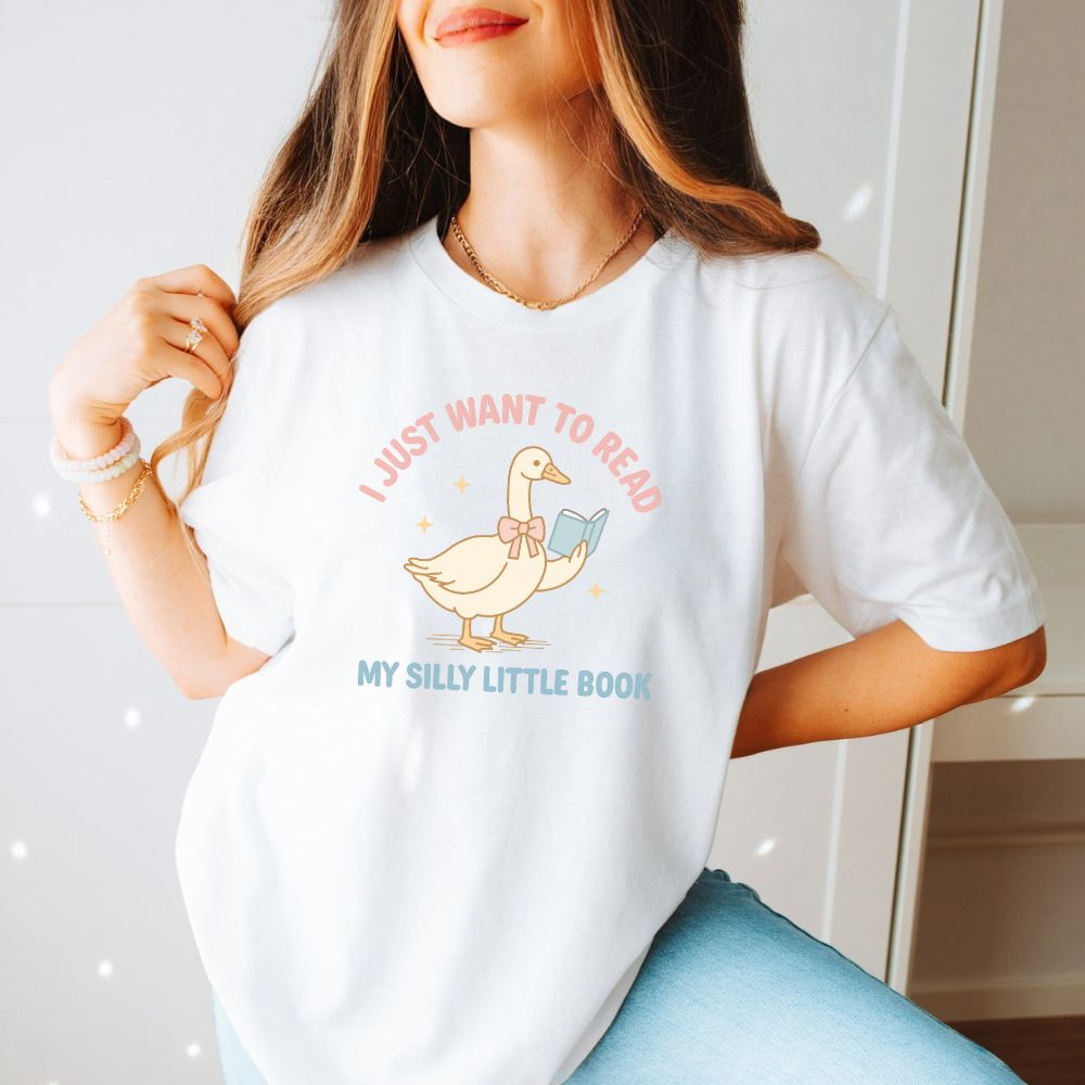 Bookish Queen T-Shirt Bookish Silly Goose T-Shirt
