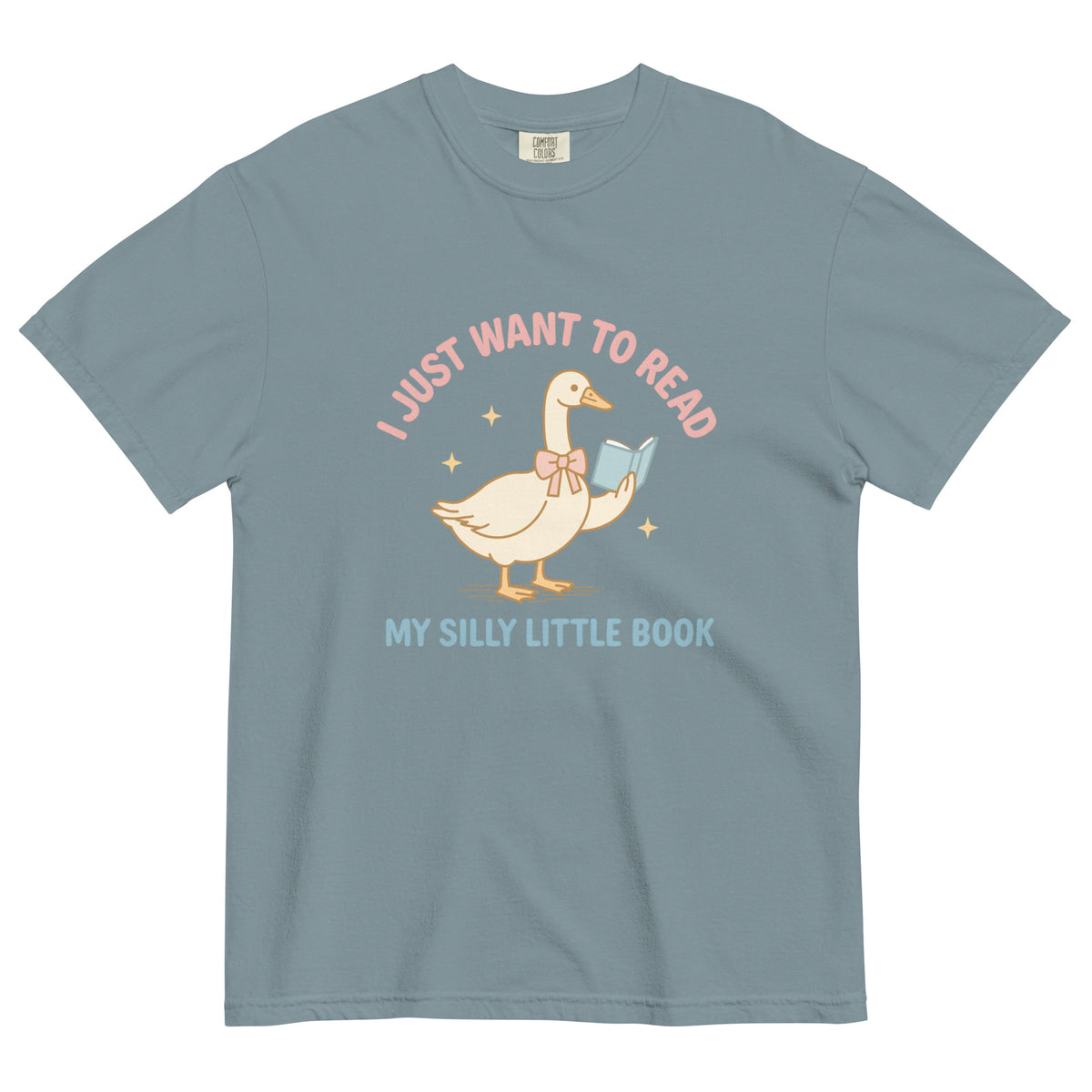 Bookish Queen T-Shirt LightBlue / S Bookish Silly Goose T-Shirt