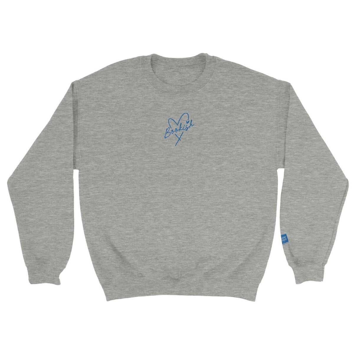 Bookish Queen Print Material LightGrey / S Bookish Sweatshirt Embroidered - Fairy Tales