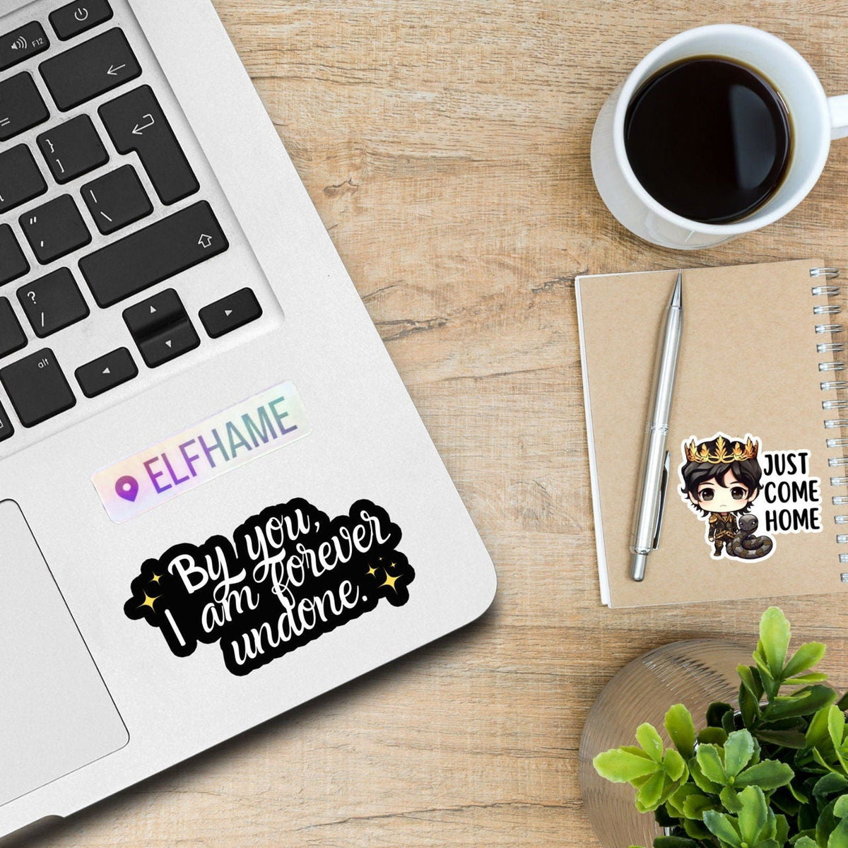 Bookish Queen Cruel Prince Stickers Cruel Prince Cardan Greenbriar Sticker - By you I am forever undone