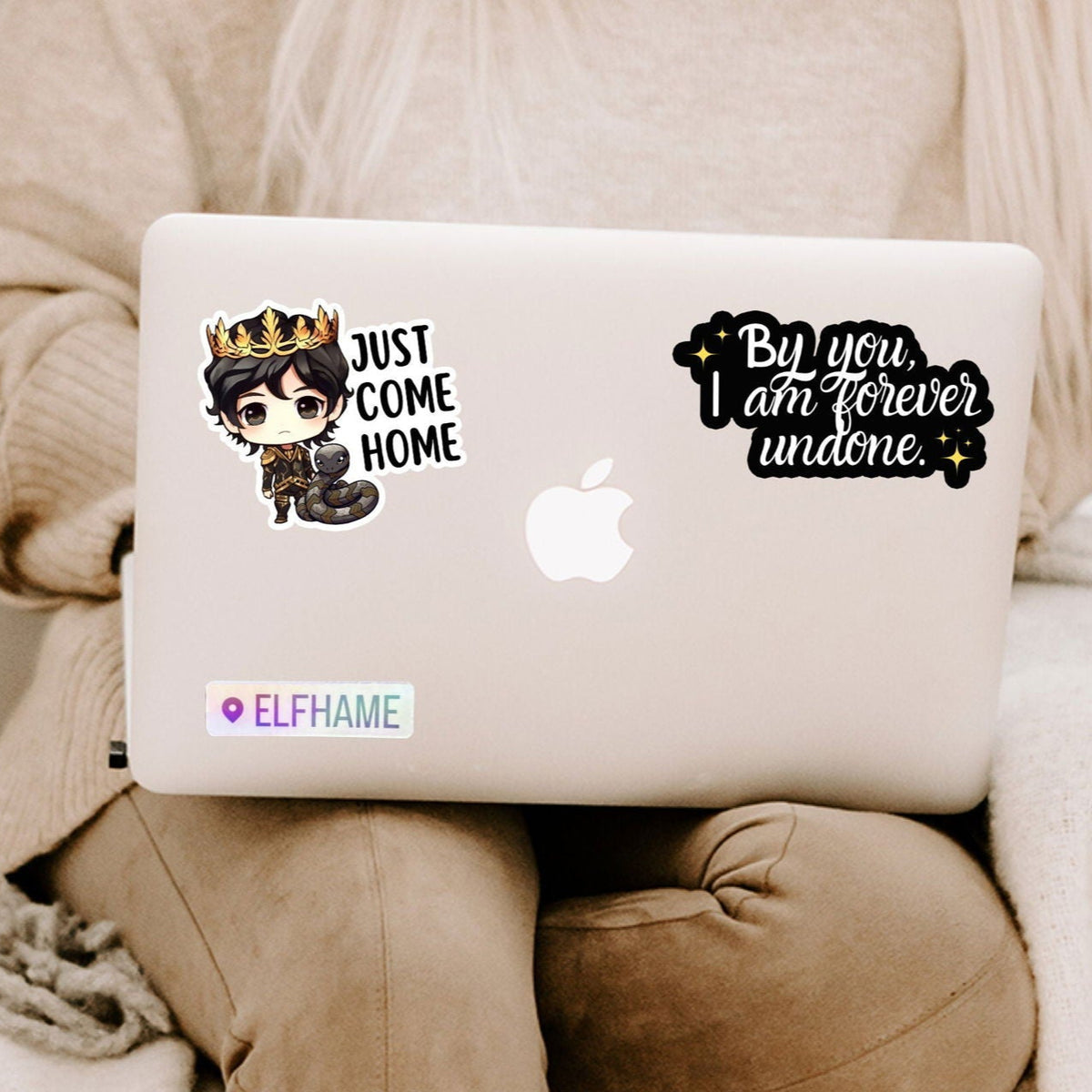 Bookish Queen Cruel Prince Stickers Cruel Prince Cardan Greenbriar Sticker - By you I am forever undone