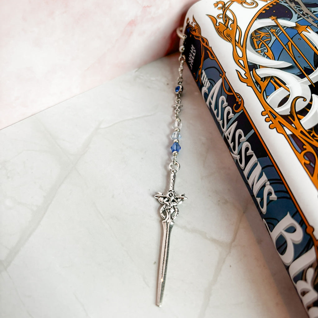 Bookish charm bookmark for personalized reading accessories