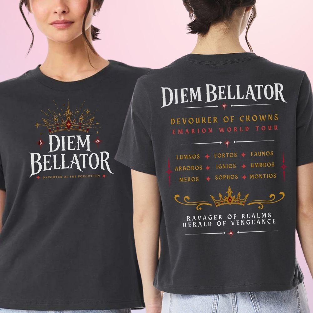 Bookish Queen T-Shirt Diem Bellator Emarion Tour T-Shirt