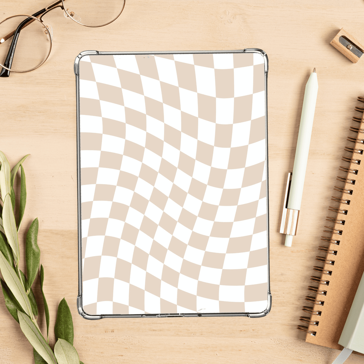Bookish Queen Kindle Inserts DIGITAL DOWNLOAD Checkered Kindle Inserts for Clear Cover