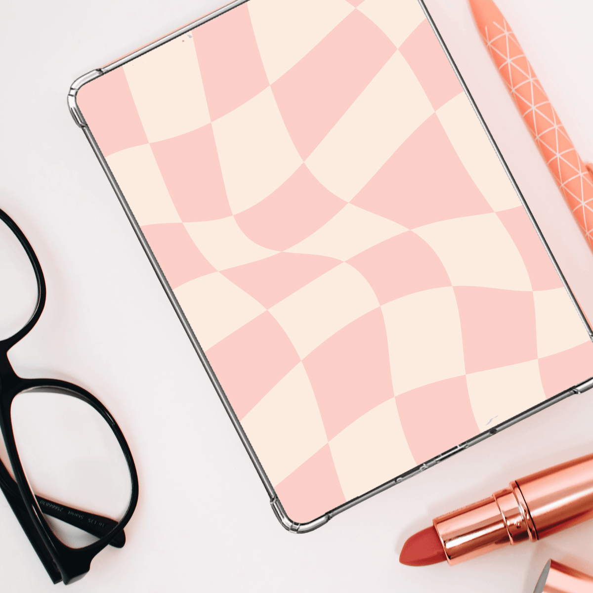 Bookish Queen Kindle Inserts DIGITAL DOWNLOAD Checkered Kindle Inserts for Clear Cover
