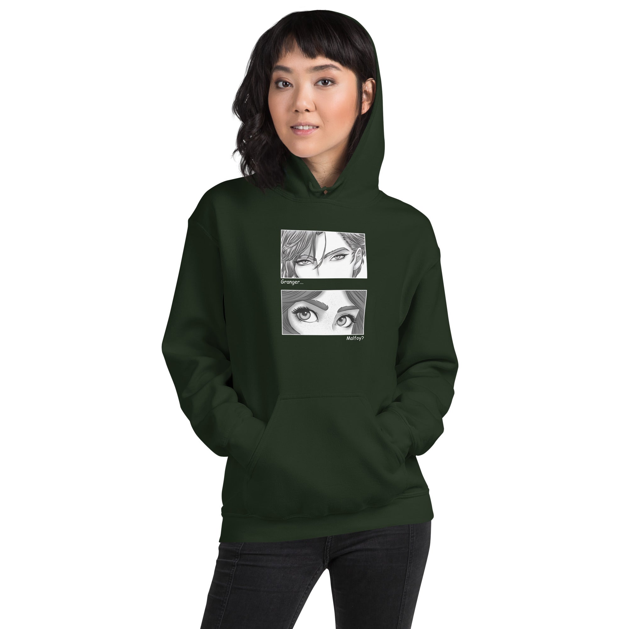 Dramione sweatshirt featuring fanfiction-inspired artwork