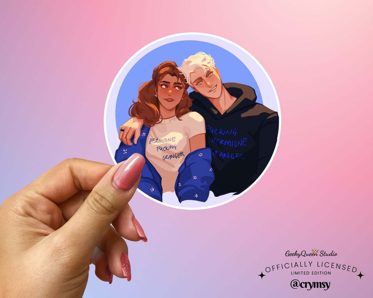 Bookish Queen Dramione Stickers Hoodies Dramione Stickers - @crymsy Collab
