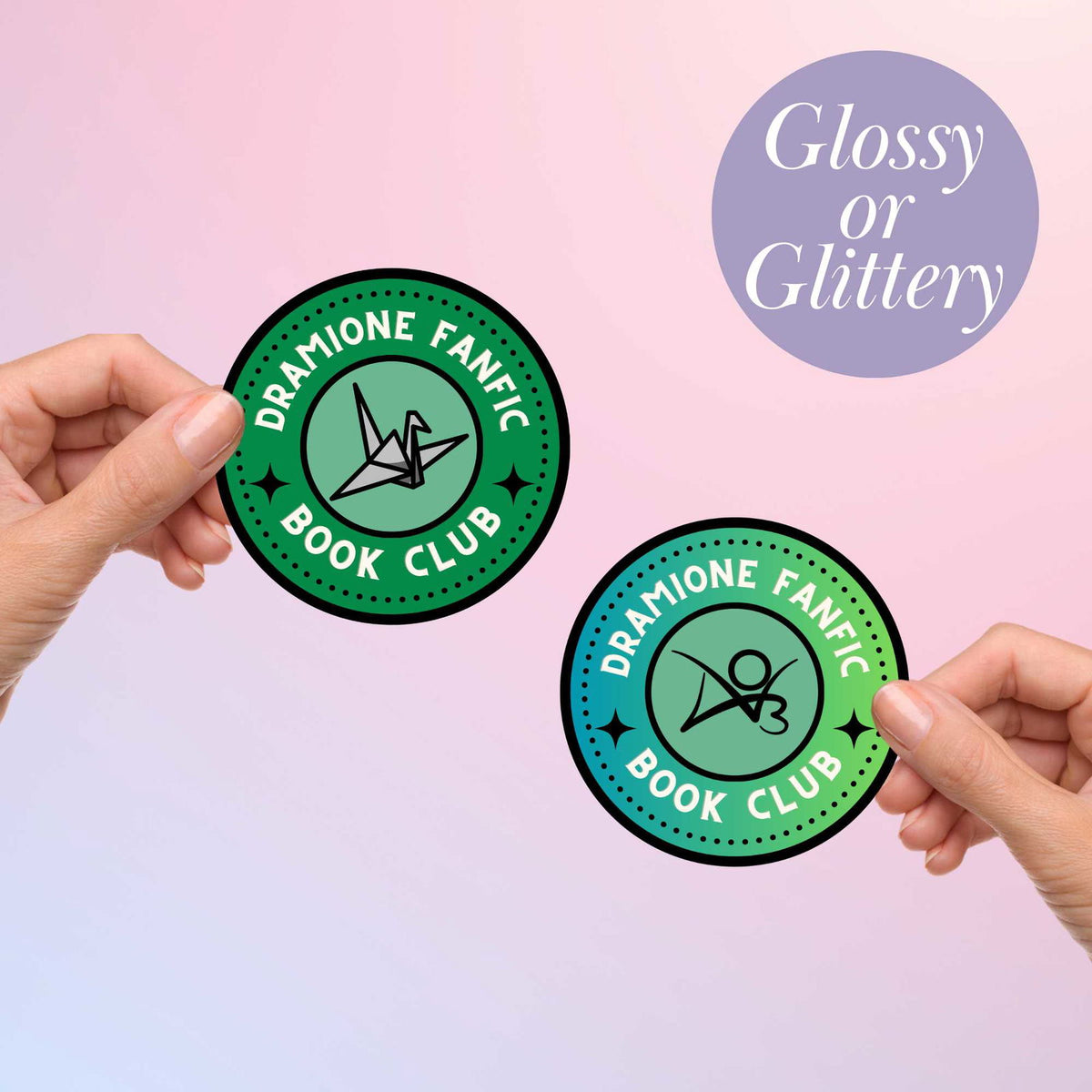 Bookish Queen Dramione Stickers Dramione Stickers - Dramione Book Club Sticker