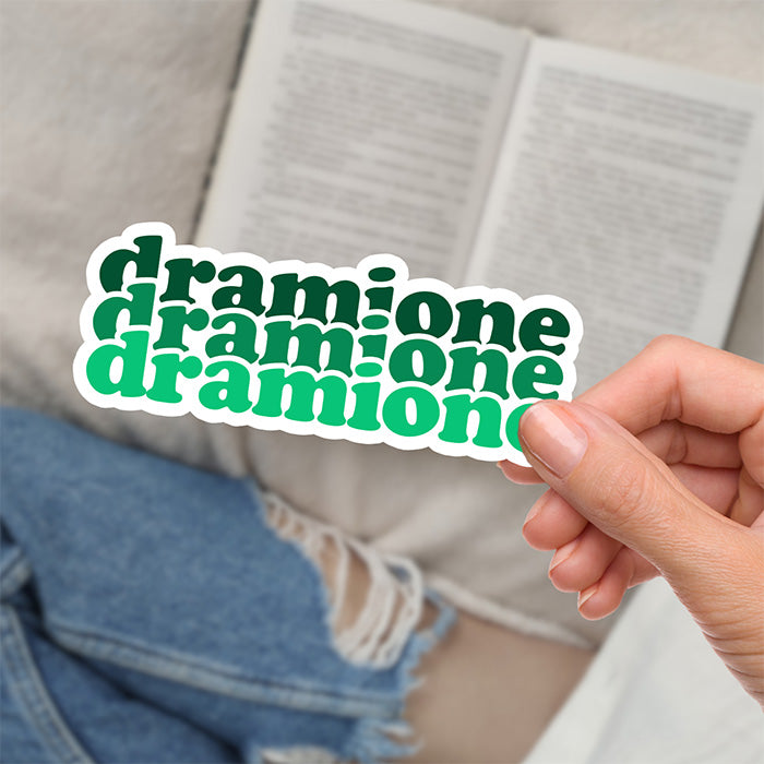 Bookish Queen Dramione Stickers Gems Holographic Dramione Stickers - Dramione Fandom