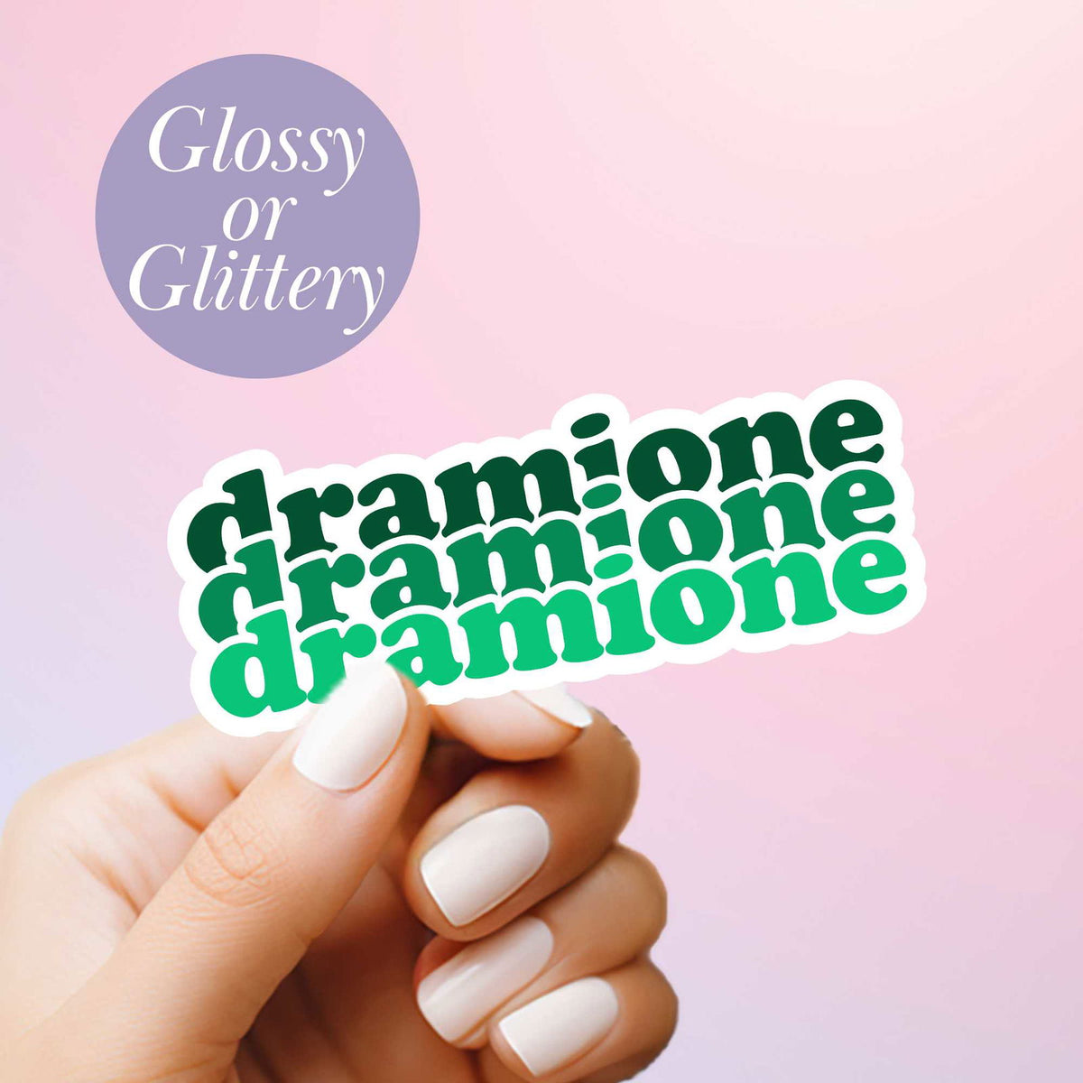 Bookish Queen Dramione Stickers Gems Holographic Dramione Stickers - Dramione Fandom