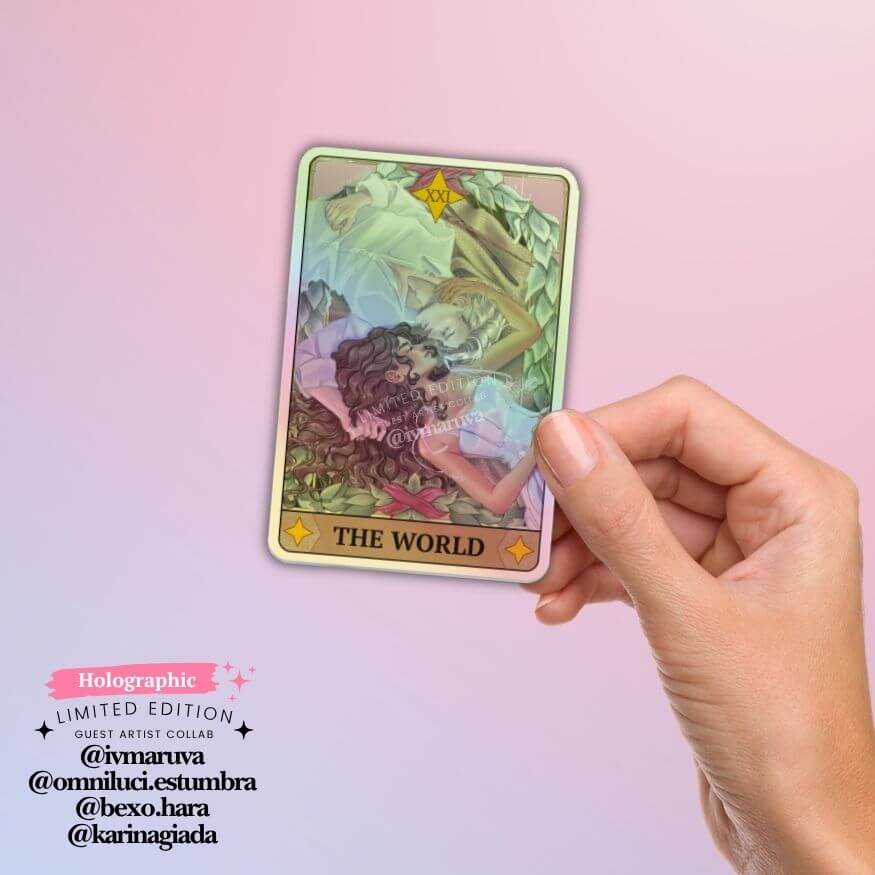 Bookish Queen Dramione Stickers The World Dramione Stickers - Major Arcanas Tarot Collab 2.0