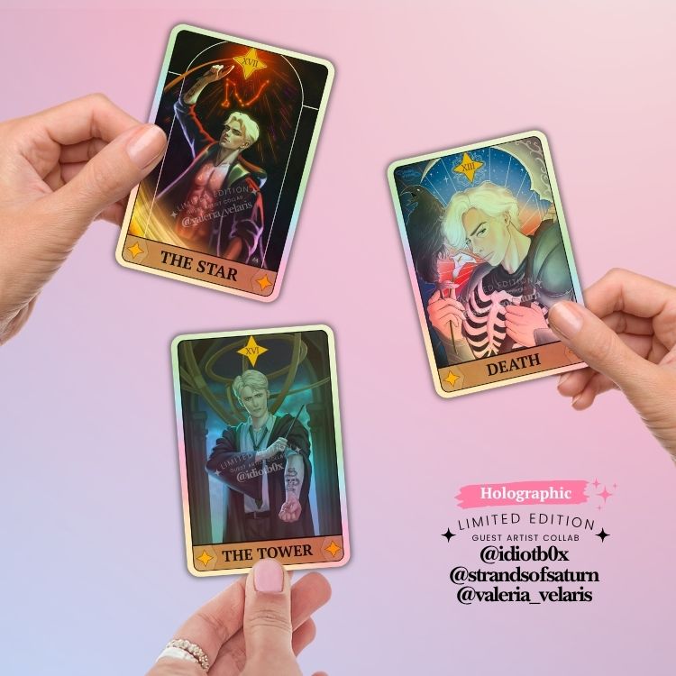 Bookish Queen Dramione Stickers Dramione Stickers - Major Arcanas Tarot Collab 5.0